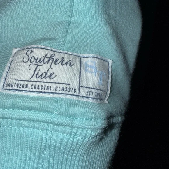 Southern Tide Aqua Long Sleeve Top - Picture 5 of 7